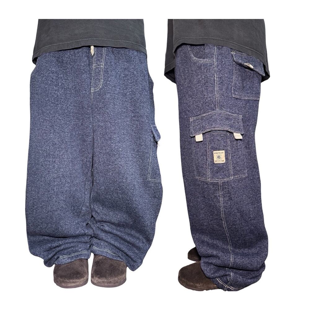 Y2k Baggy Fit Mens Sweatpants XXL BTL skater Style Wide Leg